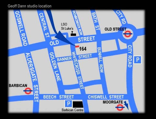 map of studio